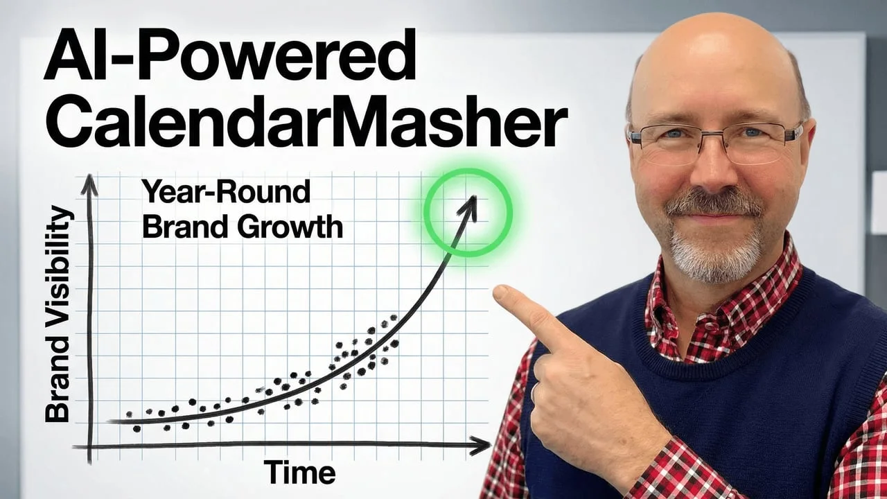 Damon Nelson presenting the AI-powered CalendarMasher demo